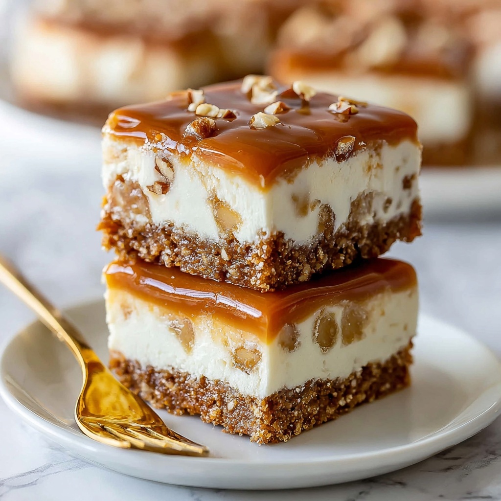 Apple Pie Cheesecake Bars Recipe - Recipe Image