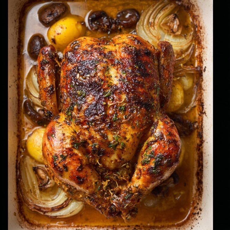 Perfect Roast Chicken with Herb Butter and Lemon Recipe