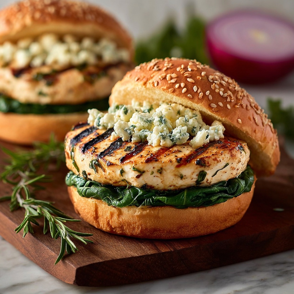 Spinach Chicken Burgers: The Ultimate Healthy Recipe - Recipe Image