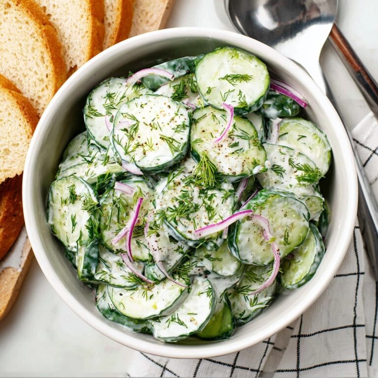 Cucumber Dill Salad Recipe