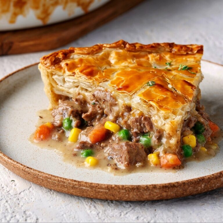 Beef Pot Pie Recipe
