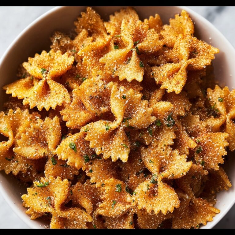 Crispy Pasta Chips Recipe