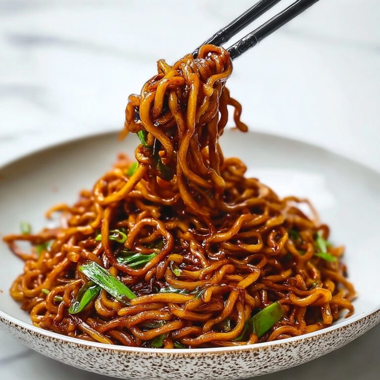 Soy Sauce Pan-Fried Noodles Recipe