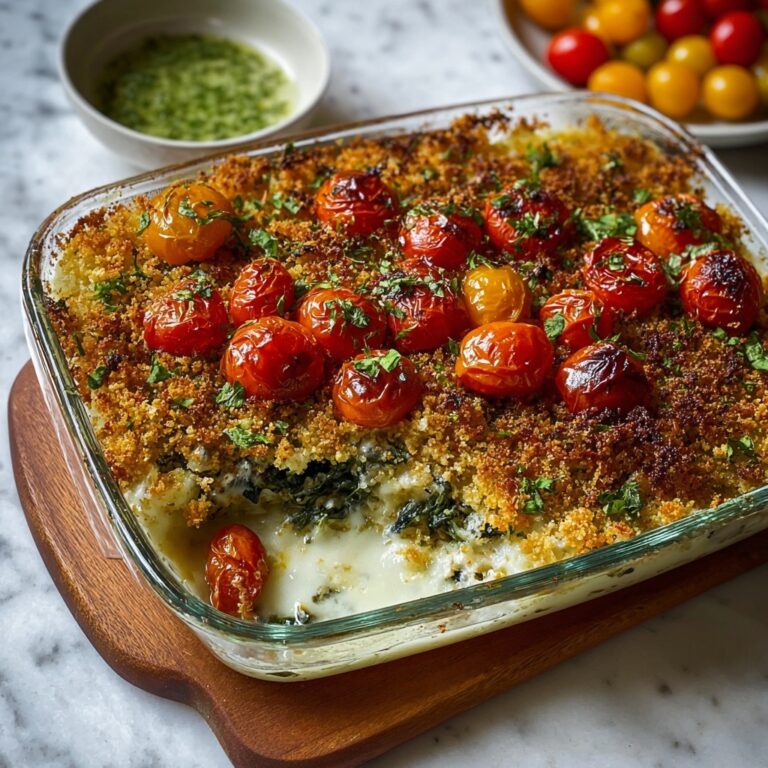 White Bean and Pesto Bake Recipe