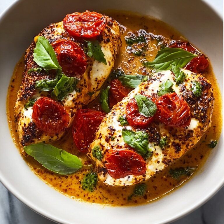Cheesy Caprese-Stuffed Chicken for an Easy Dinner Treat Recipe