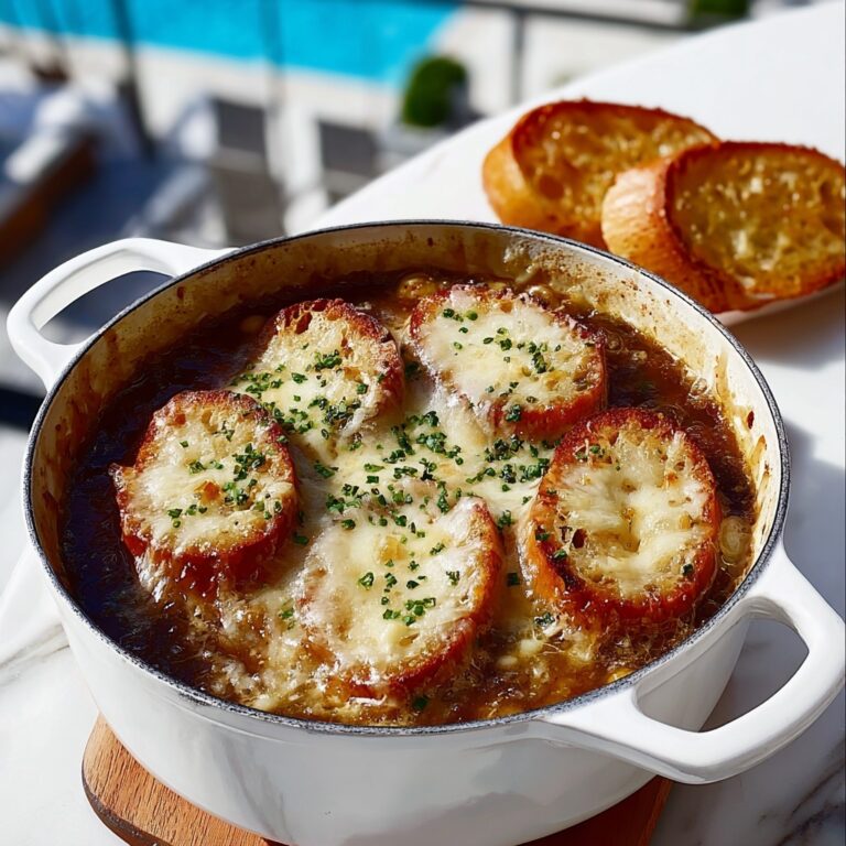 Homemade French Onion Soup Recipe