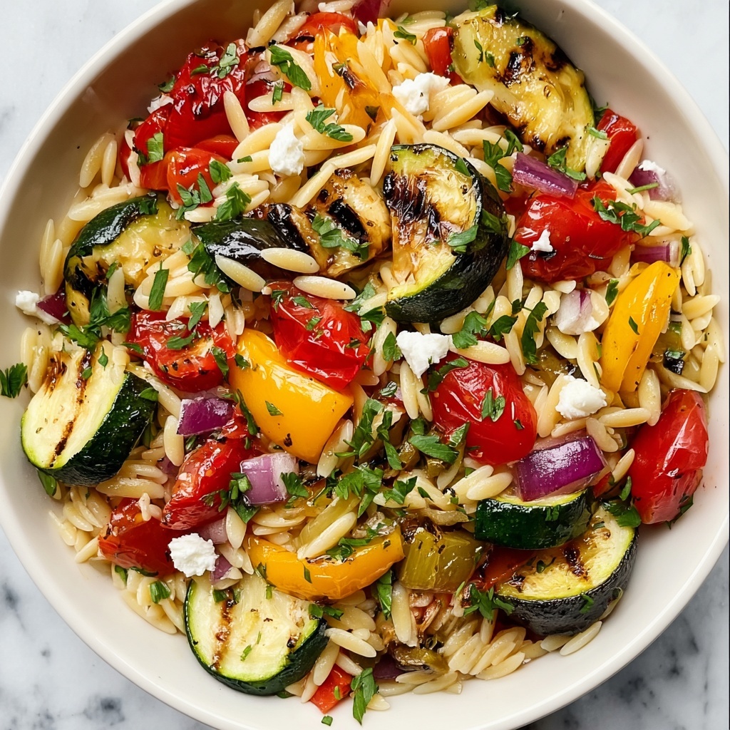 Roasted Vegetable Orzo Recipe - Recipe Image