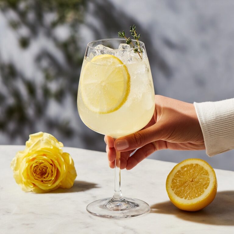 Alcoholic Limoncello Spritz Recipe