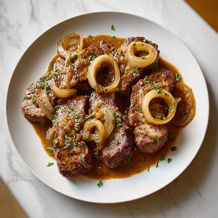 Bourbon-Soaked Liver & Onions Recipe