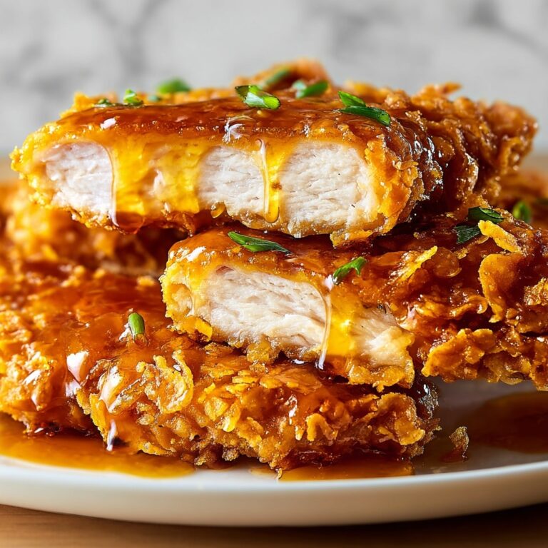 Double Crunch Honey Garlic Chicken Recipe