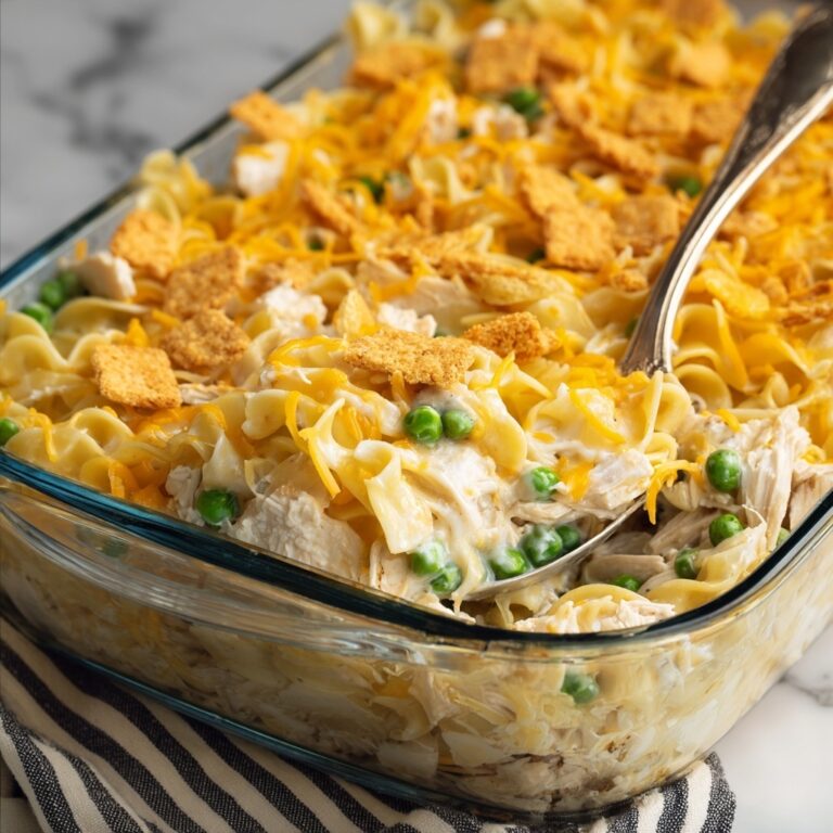 Easy Chicken Noodle Casserole Recipe