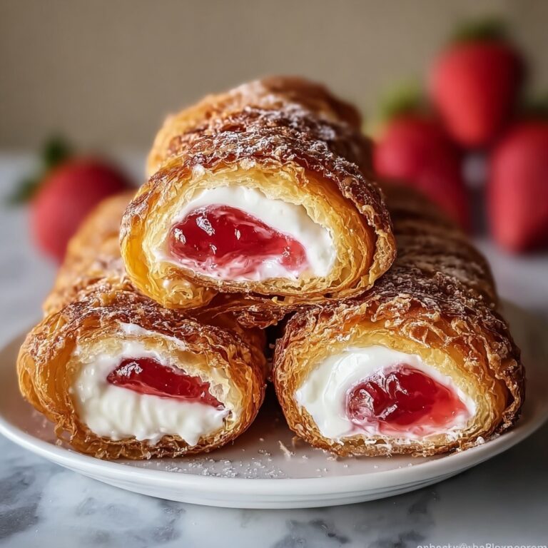 Strawberry Cheesecake Stuffed Eggroll Bites Recipe