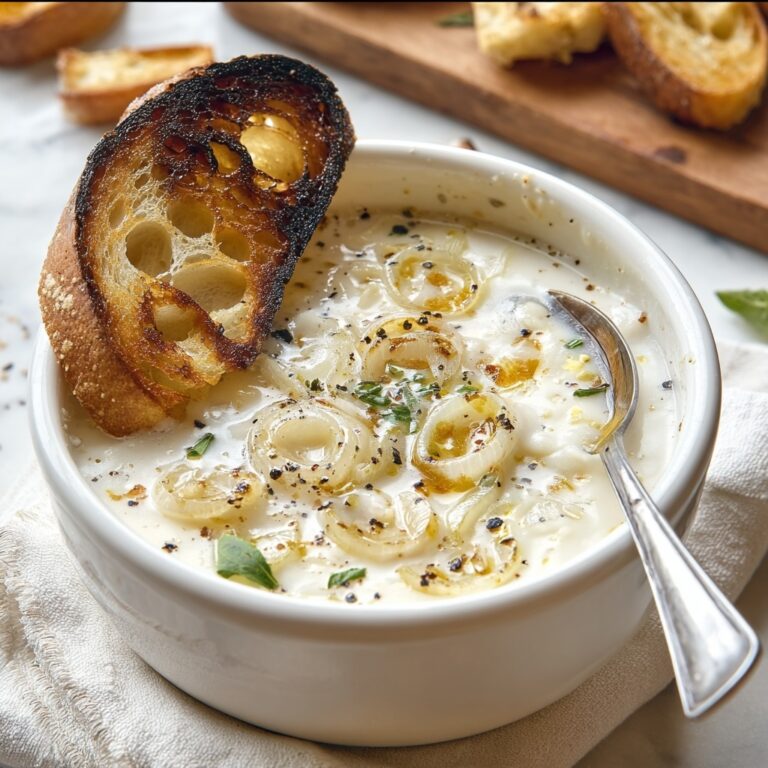 Country French Garlic Soup Recipe