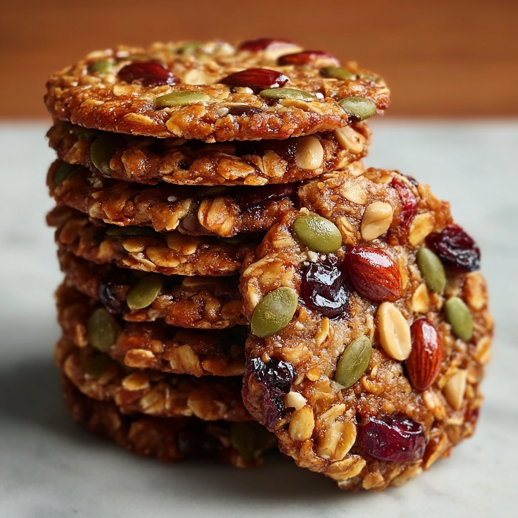Healthy Nut & Seed Energy Cookies Recipe - Recipe Image