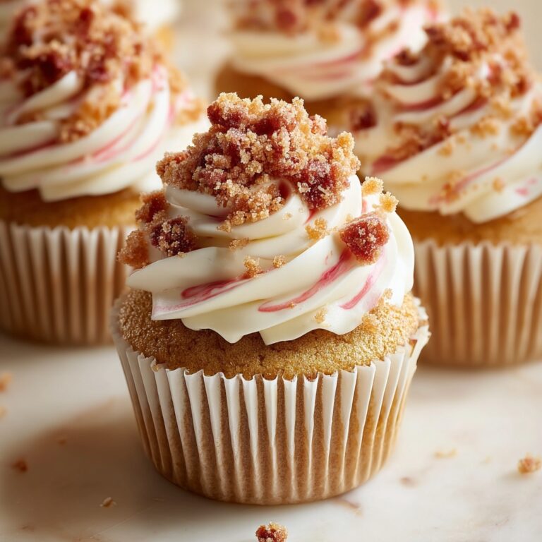Strawberry Crunch Cupcakes Recipe
