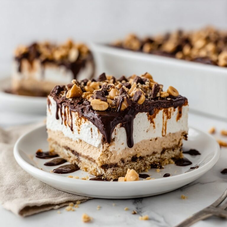 Decadent Peanut Butter Crunch Lasagna Recipe