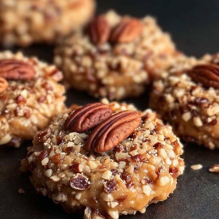 No-Bake Pecan Coconut Praline Cookies Recipe