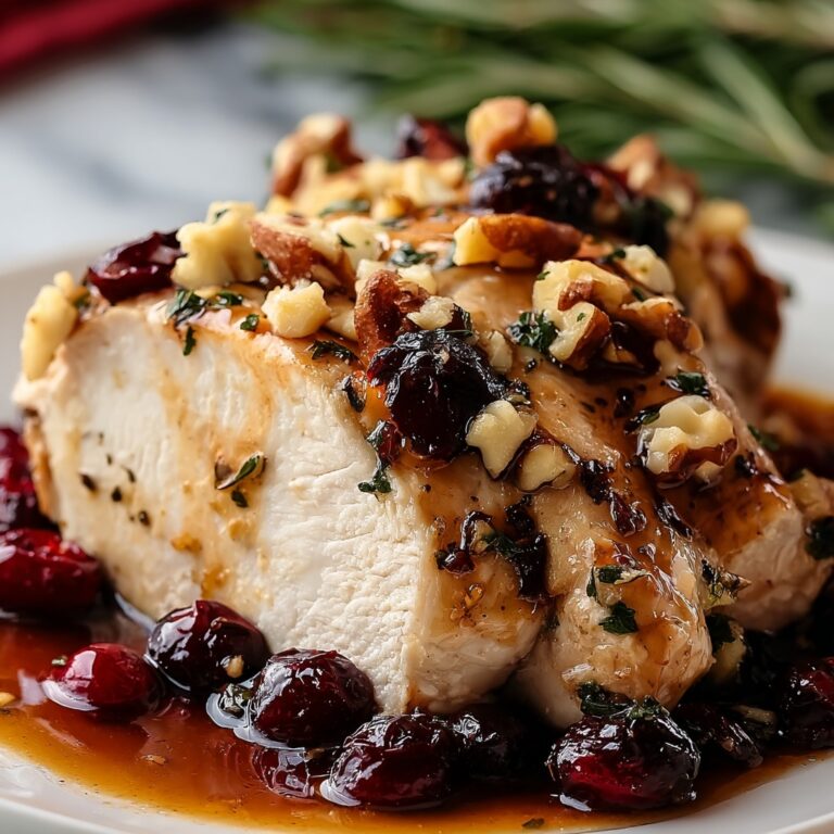 Cranberry and Brie Stuffed Chicken Recipe