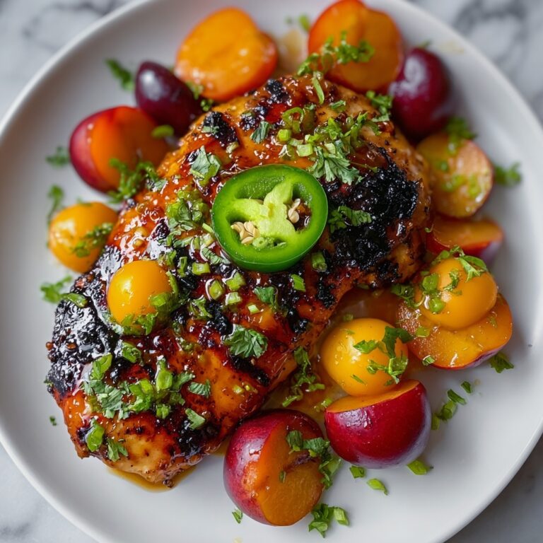 Jalapeño Peach Chicken Recipe