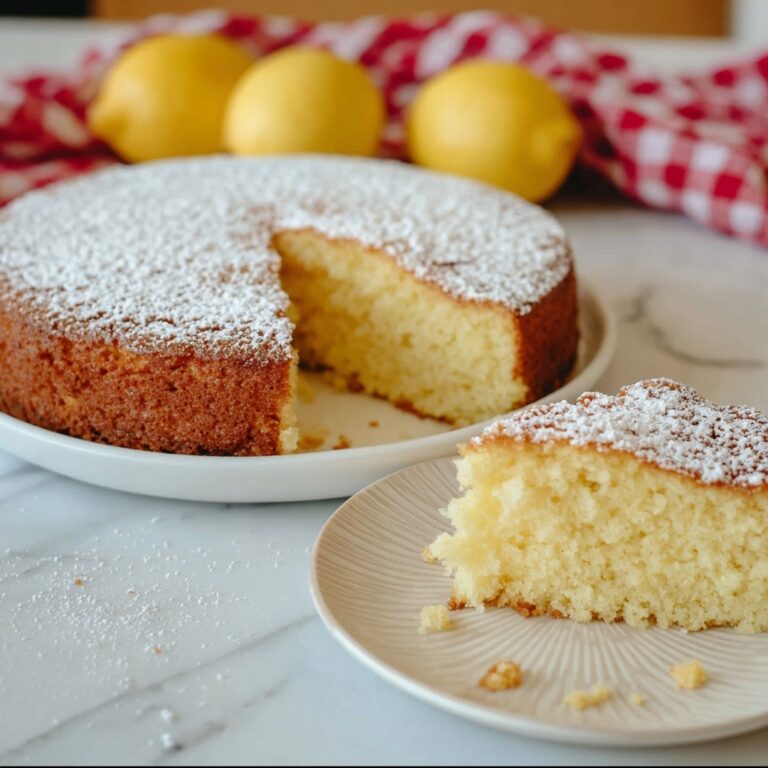 Italian Lemon Ricotta Cake Recipe