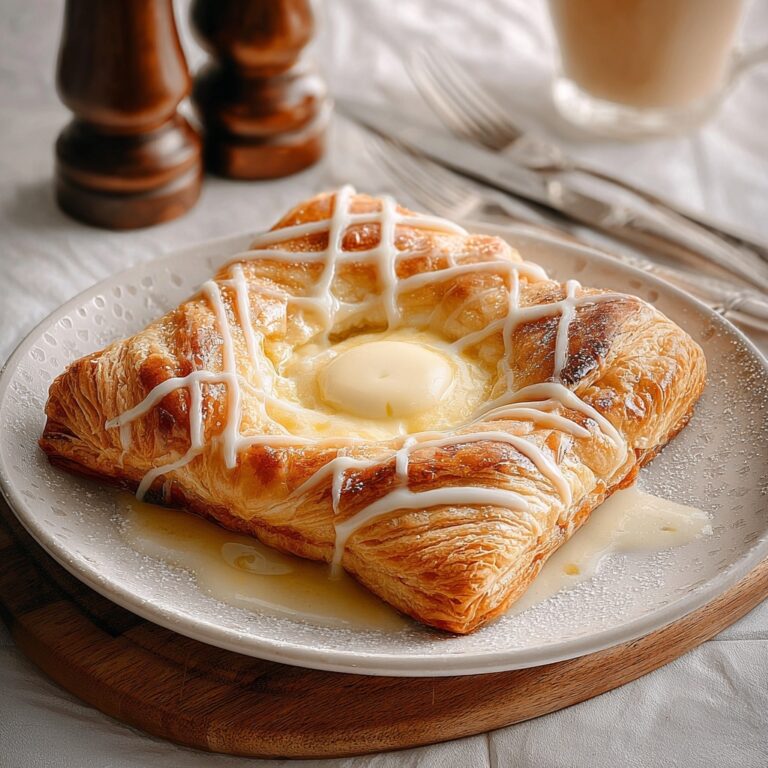 Easy Breakfast Cheese Danish Recipe