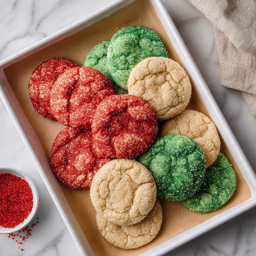 Christmas Snickerdoodles Recipe - Recipe Image