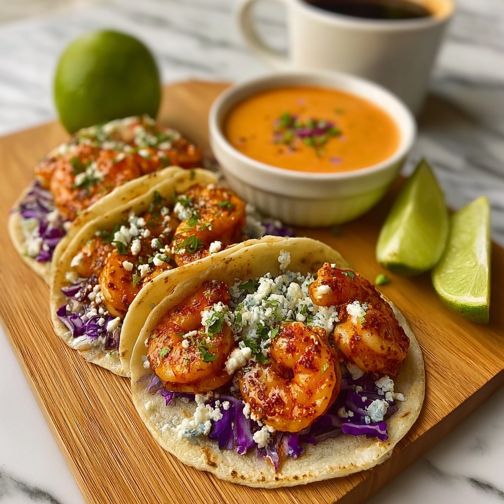 Mouthwatering Shrimp Tacos Recipe - Recipe Image