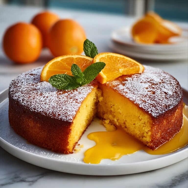 Whole Orange Cake Recipe