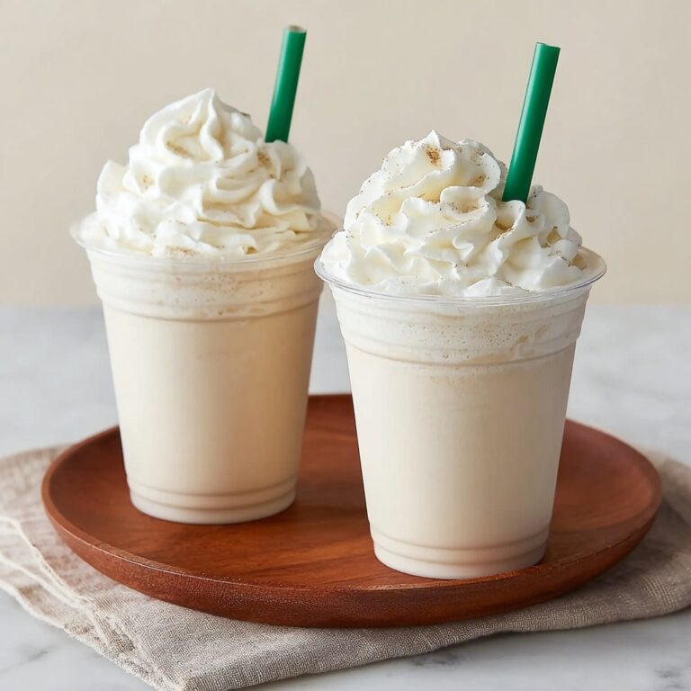 Vanilla Bean Frappuccino Recipe