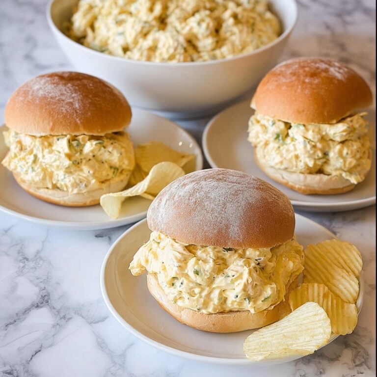 Shredded Chicken Sandwich with Creamy Ritz Cracker Spread Recipe