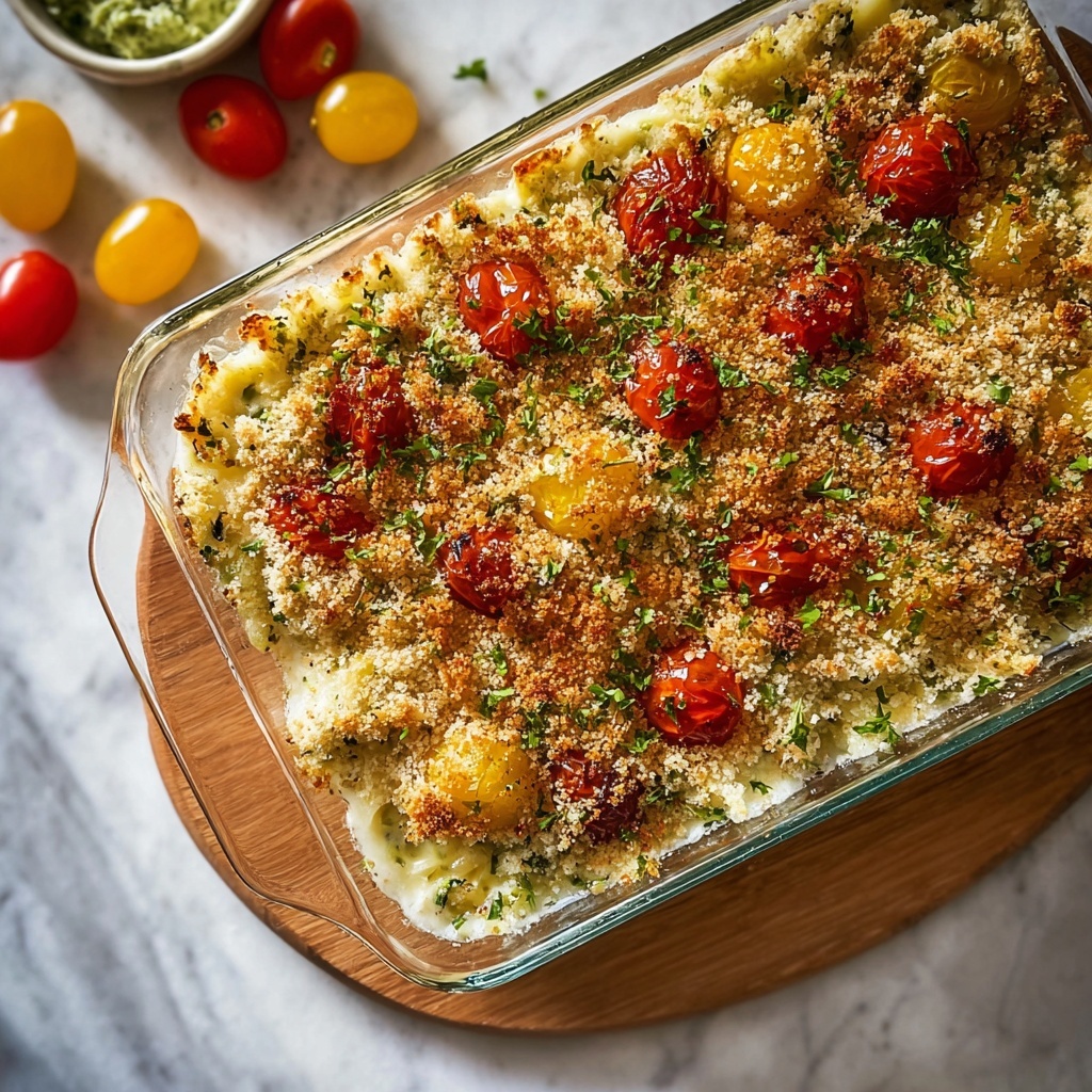 White Bean and Pesto Bake Recipe - Recipe Image