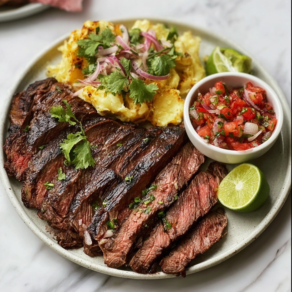 Mouthwatering Carne Asada with Zesty Citrus Marinade Recipe - Recipe Image