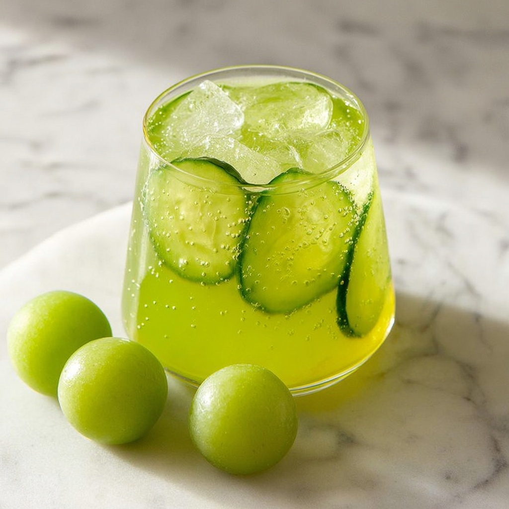 Sour Melon Spritzer Recipe - Recipe Image