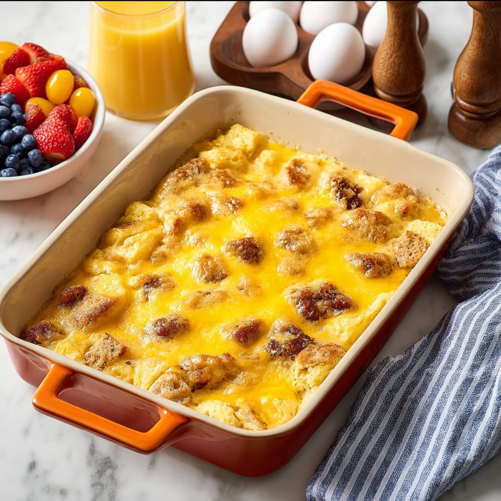 Biscuits and Gravy Casserole Recipe - Recipe Image