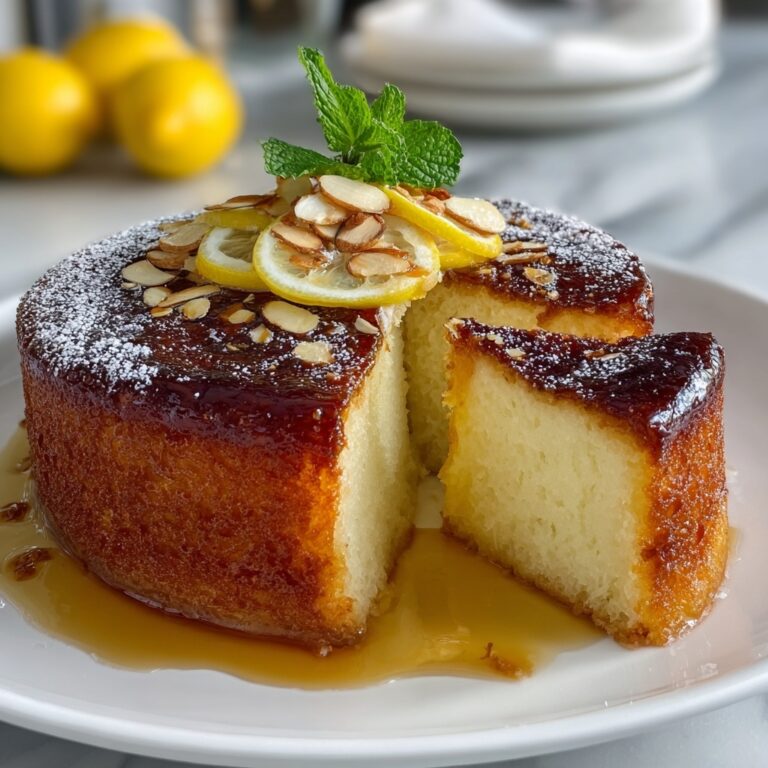Lemon Almond Flourless Cake Recipe