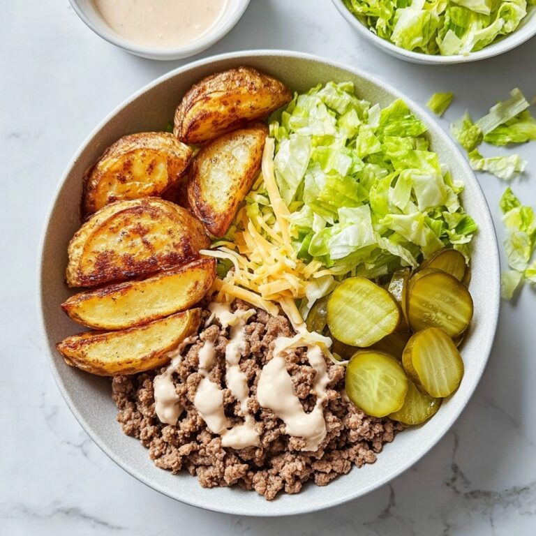 Burger Bowls with Crispy Potatoes, Beef, and Classic Sauce Recipe