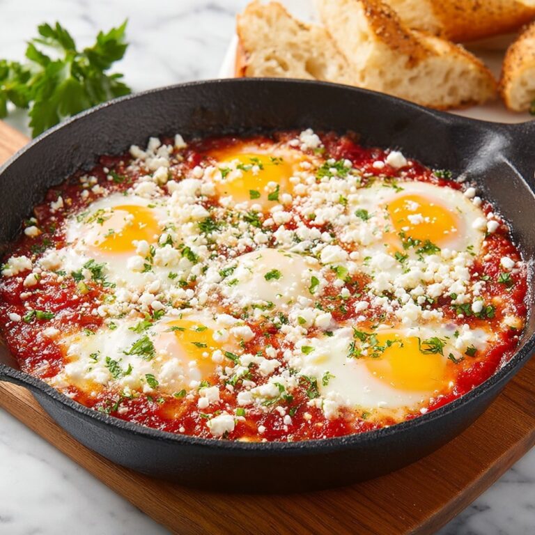 Shakshuka with Chickpeas and Feta Recipe