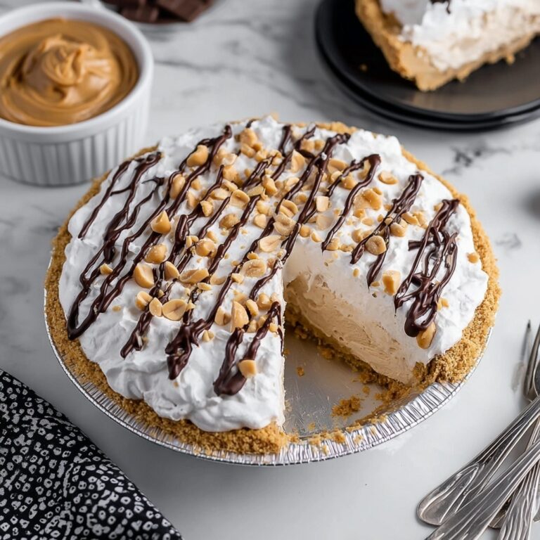 No Bake Peanut Butter Pie Recipe