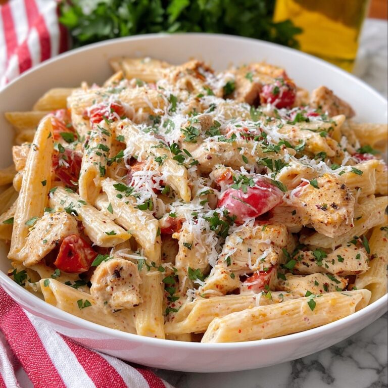 Baked Boursin Cajun Chicken Pasta Recipe