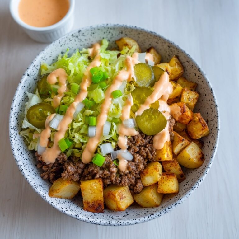 Loaded Potato Big Mac Bowl Recipe