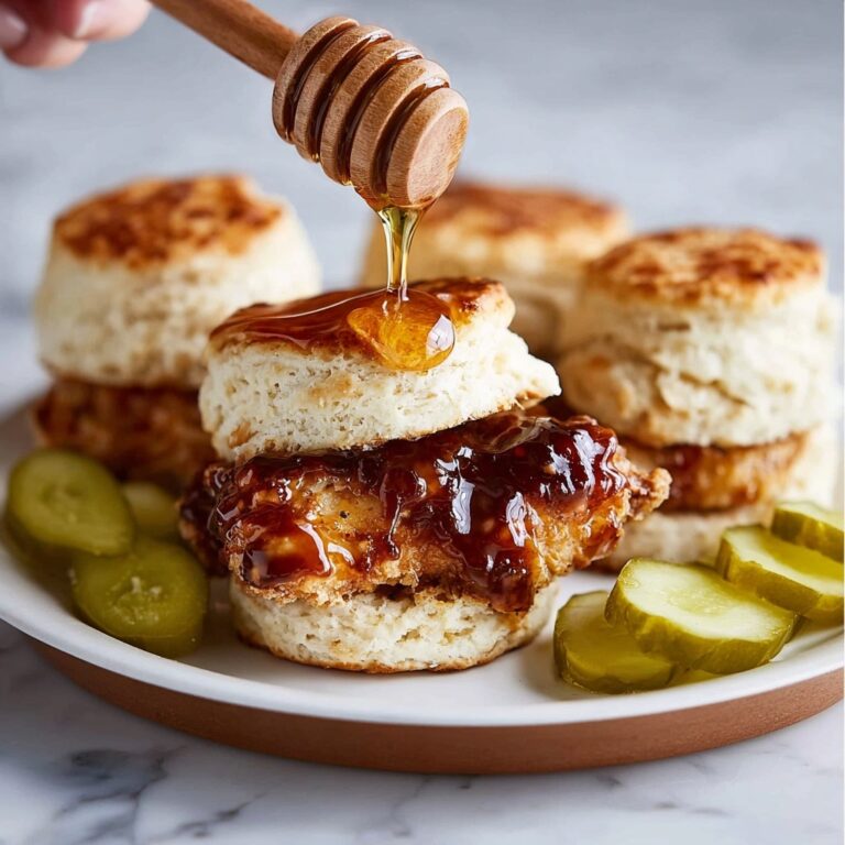 Hot Honey Chicken Biscuits Recipe