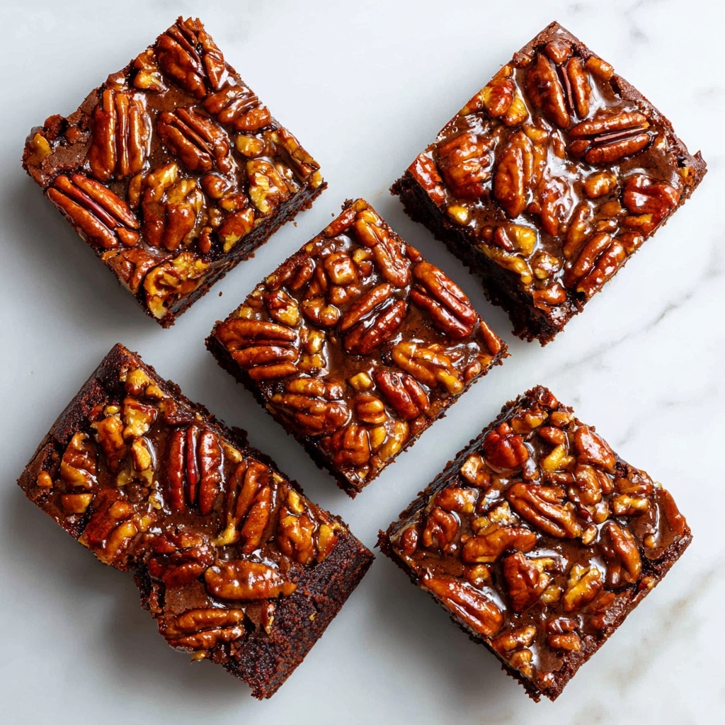 Pecan Pie Brownies Recipe - Recipe Image