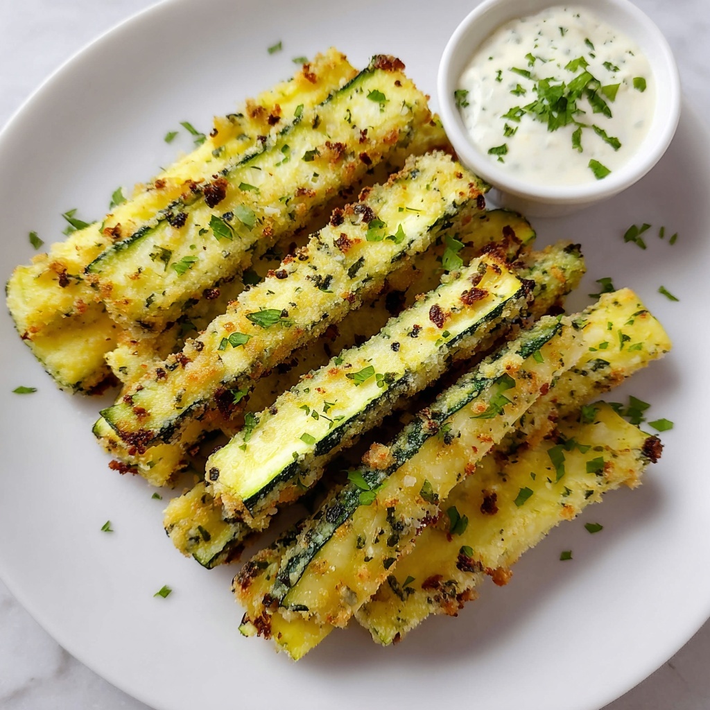 Vegan Zucchini Sticks Recipe - Recipe Image