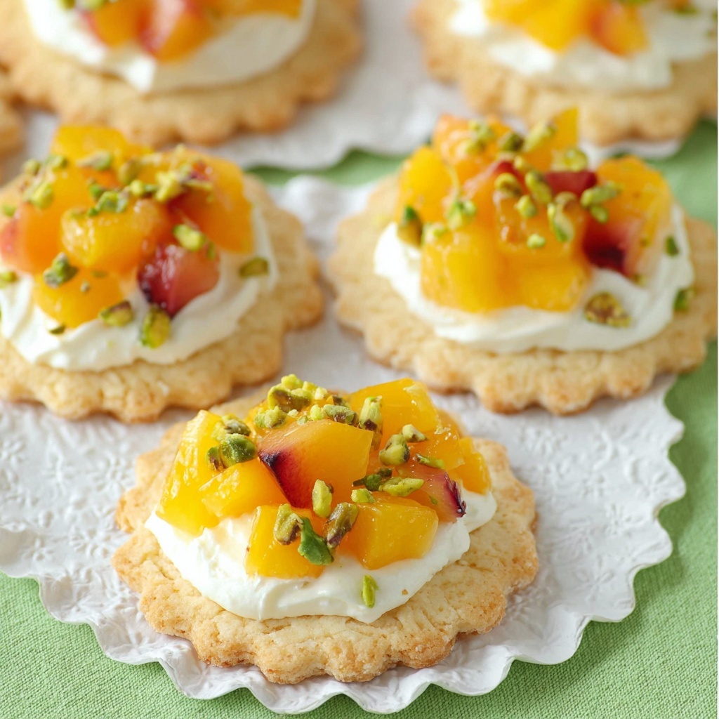 Easy Peach Tarts Recipe - Recipe Image