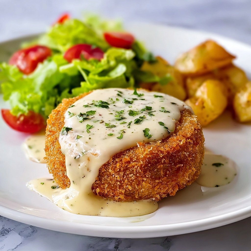 Cheesy Chicken Pillow Delight Recipe - Recipe Image