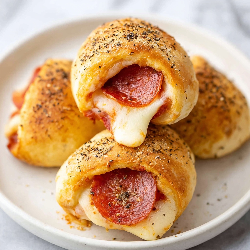 Easy Air Fryer Pepperoni Rolls Recipe - Recipe Image