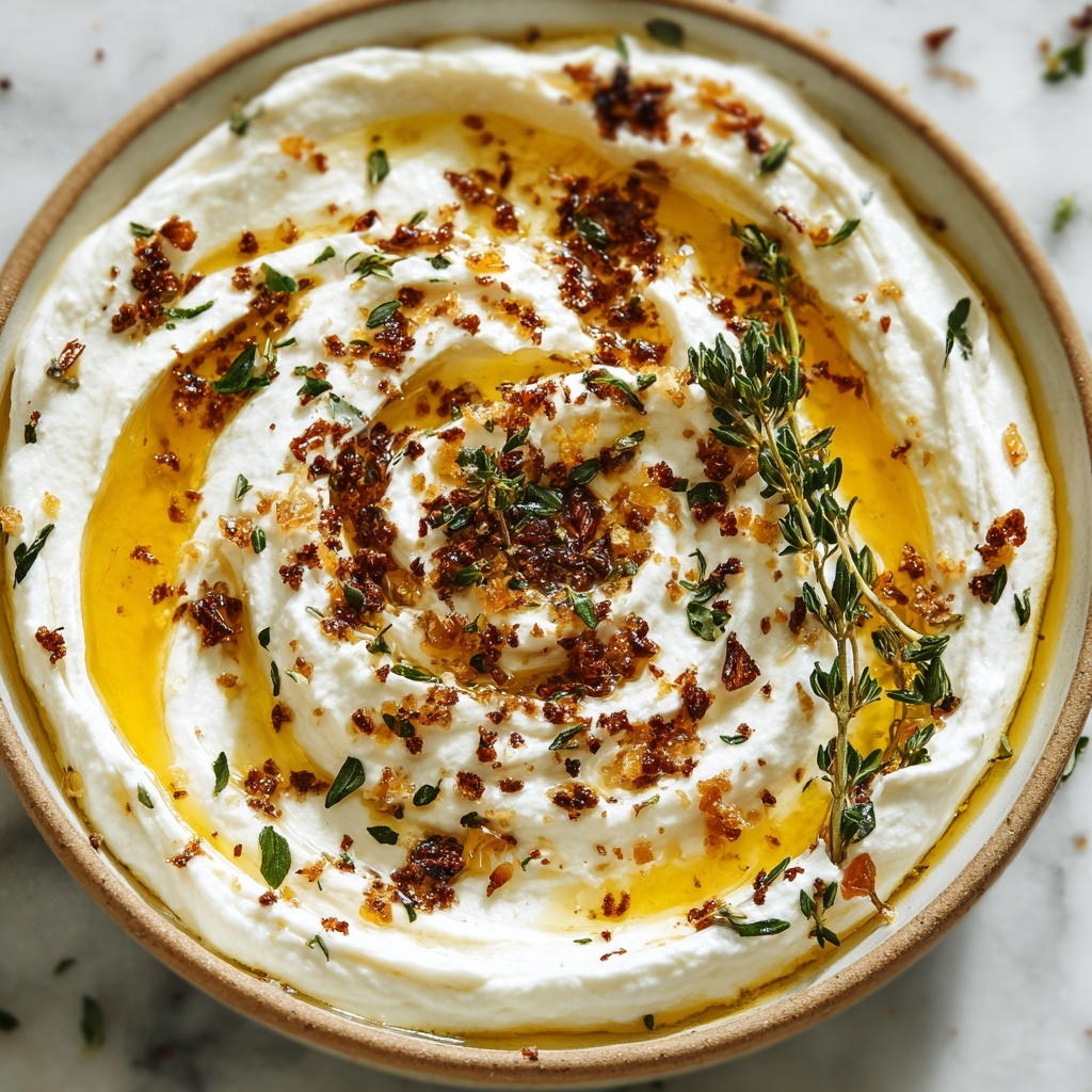Whipped Ricotta Dip with Hot Honey Recipe - Recipe Image
