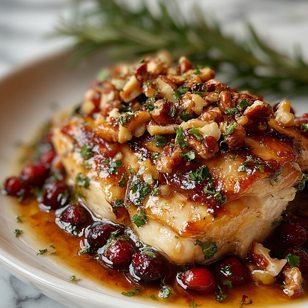 Cranberry and Brie Stuffed Chicken Recipe - Recipe Image