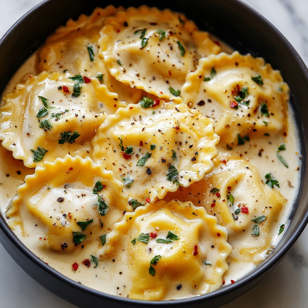 Creamy Crockpot Tortellini Recipe - Recipe Image