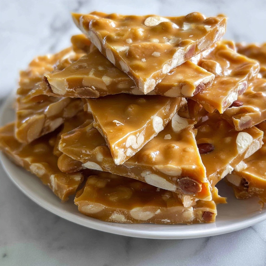 Homemade Peanut Brittle Recipe - Recipe Image
